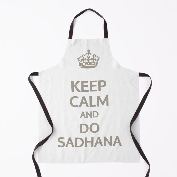 Item preview, Keep Calm and Do Sadhana - Kundalini Yoga Design (Khaki) designed and sold by Cooldalini - Kundalini Yogi Wear & Accessories.