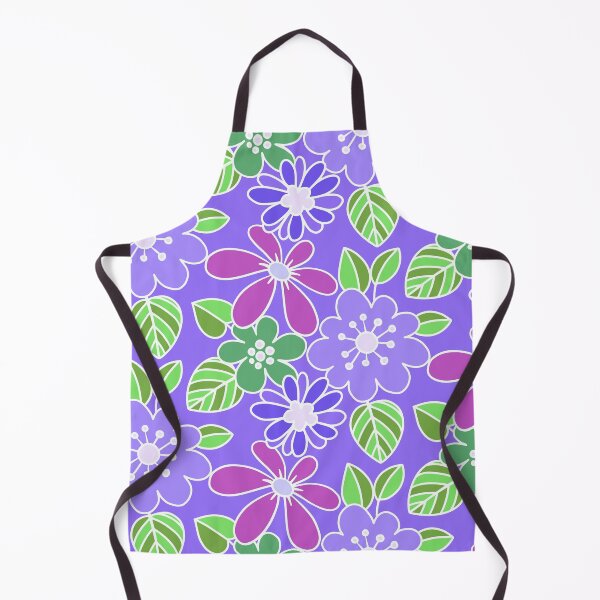 Item preview, Retro Lilac And Pink Floral Pattern With Leaves designed and sold by DEC02.