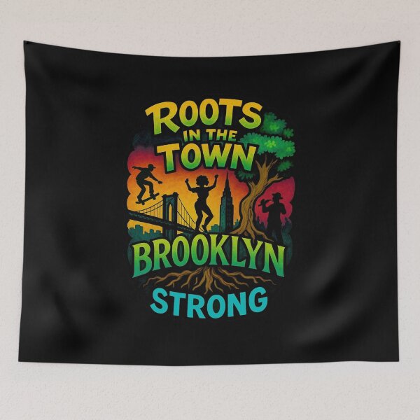 Item preview, Roots in the Town -- Brooklyn Strong designed and sold by Myra365Art.