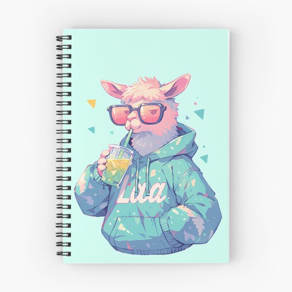 Item preview, Cool Llama with Boba Iced Tea designed and sold by WoollenLlama.