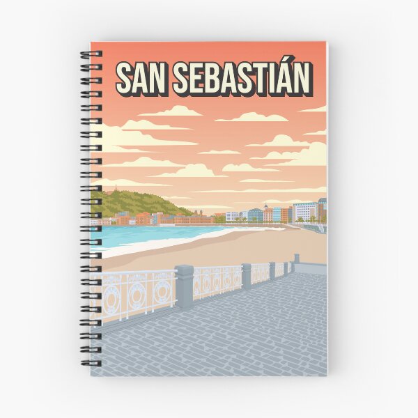 Item preview, San Sebastián Vintage Minimal Retro Travel Poster designed and sold by Stadify.