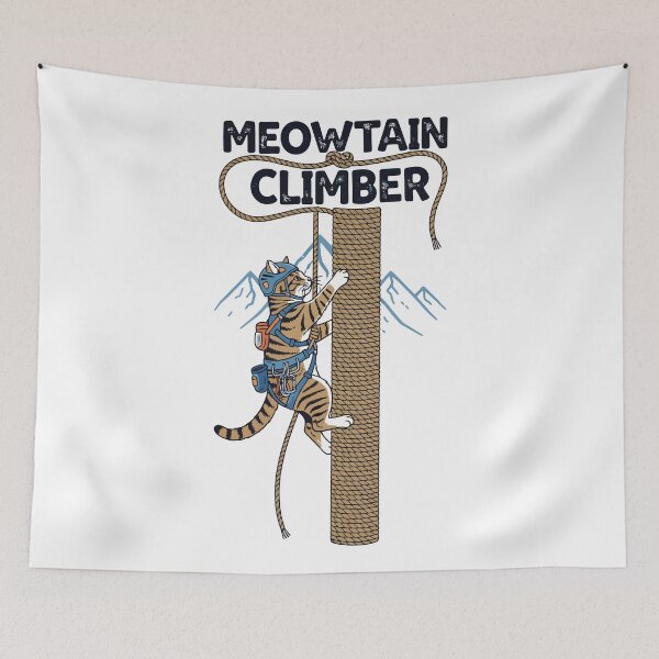 Item preview, Meowtain Climber designed and sold by Amir Faysal.