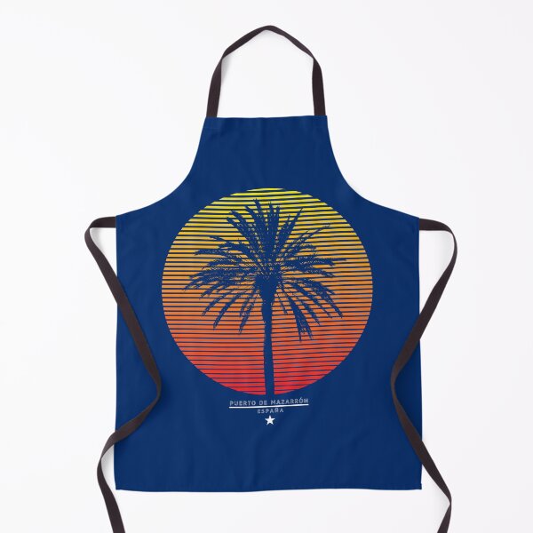 Item preview, Sunset Palm Tree - Puerto de Mazarron designed and sold by mzrn-souvenirs.