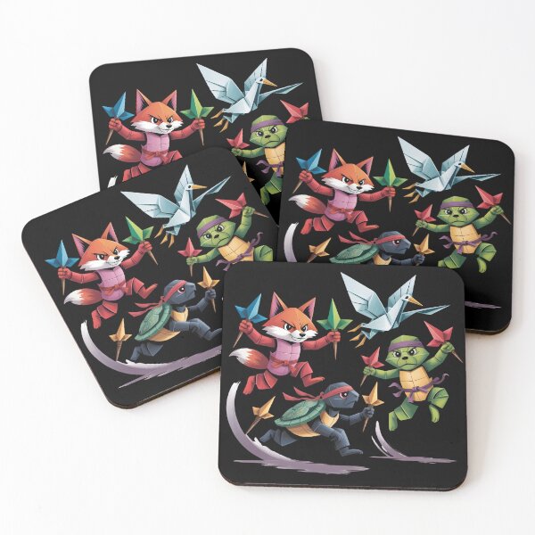 Item preview, Origami Martial Arts Friends designed and sold by DreamVibeShirt.
