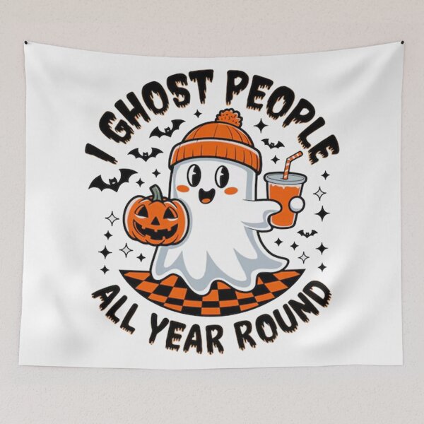 Item preview, I Ghost People All Year Round designed and sold by DefinedbyDesign.