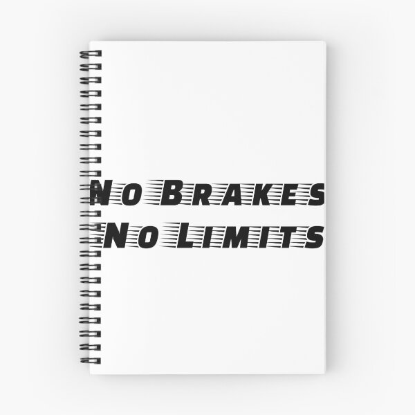 Item preview, No Brakes, No Limits designed and sold by Ninjacatoff.