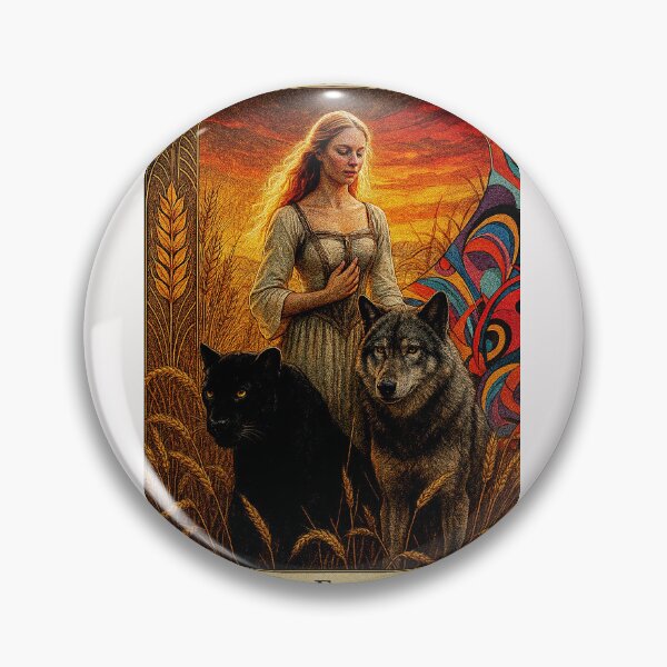 Item preview, The Tarot Deck La force A força Wheat fields #2 designed and sold by Helios Be. Lavsh.