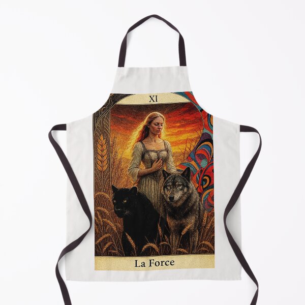Item preview, The Tarot Deck La force A força Wheat fields #2 designed and sold by Helios Be. Lavsh.