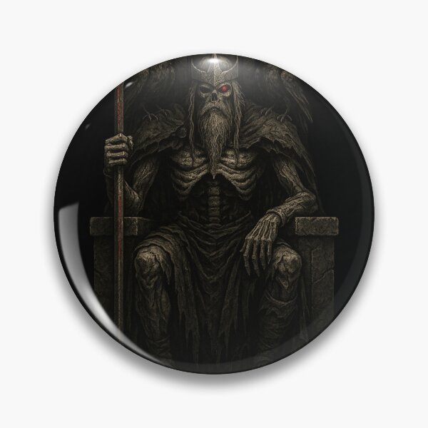 Item preview, Undead Odin with Ravens Hugin and Munin designed and sold by Bloodrune.