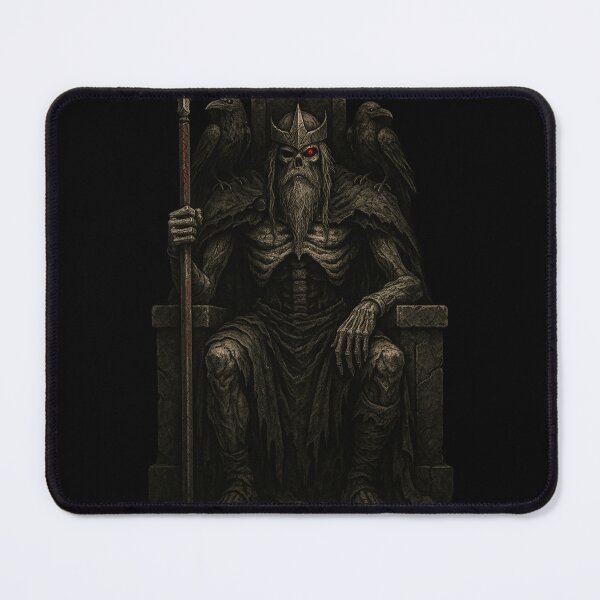 Item preview, Undead Odin with Ravens Hugin and Munin designed and sold by Bloodrune.