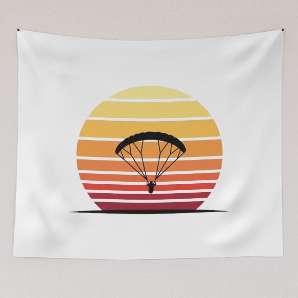 Item preview, Paragliding into the Sunset: A Silhouette of Freedom and Flight designed and sold by Cloud-Riders.