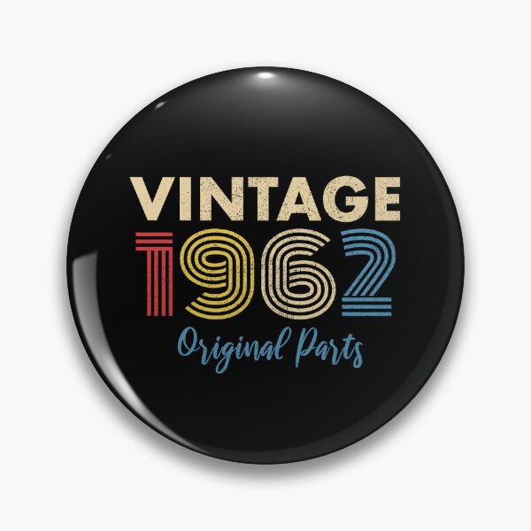 Item preview, Vintage Gift for People Born in 1962 designed and sold by EstelleStar.
