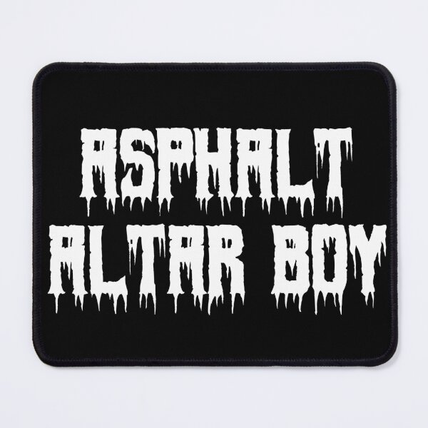 Item preview, Asphalt Altar Boy designed and sold by Ninjacatoff.