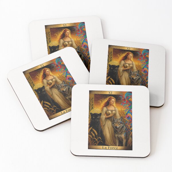 Item preview, The Tarot Deck La force A força Wheat fields #3 designed and sold by Helios Be. Lavsh.
