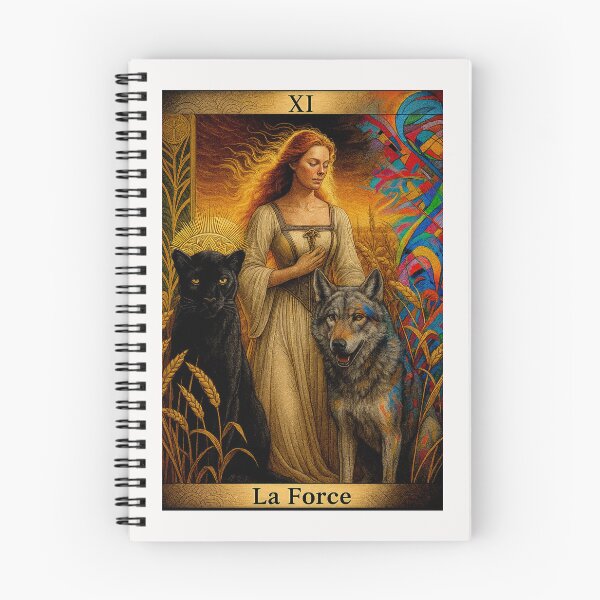 Item preview, The Tarot Deck La force A força Wheat fields #3 designed and sold by Helios Be. Lavsh.