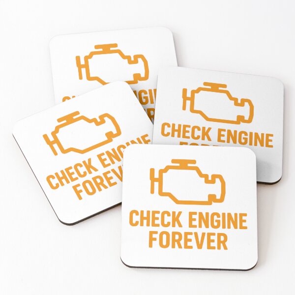 Item preview, Check Engine Forever – Classic Car Lovers Design designed and sold by MapHappens.
