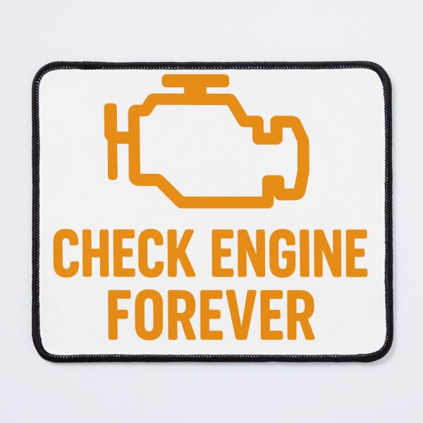 Item preview, Check Engine Forever – Classic Car Lovers Design designed and sold by MapHappens.
