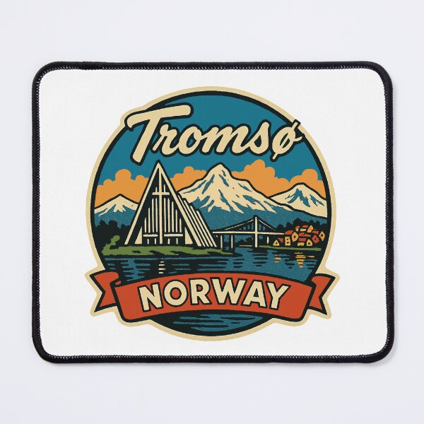 Item preview, Tromsø Norway Travel Decal designed and sold by Decal Mania.