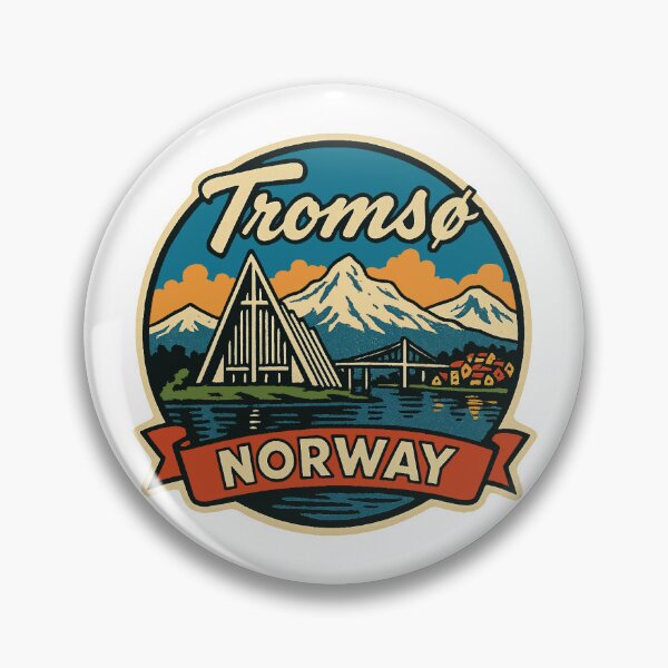 Item preview, Tromsø Norway Travel Decal designed and sold by Decal Mania.