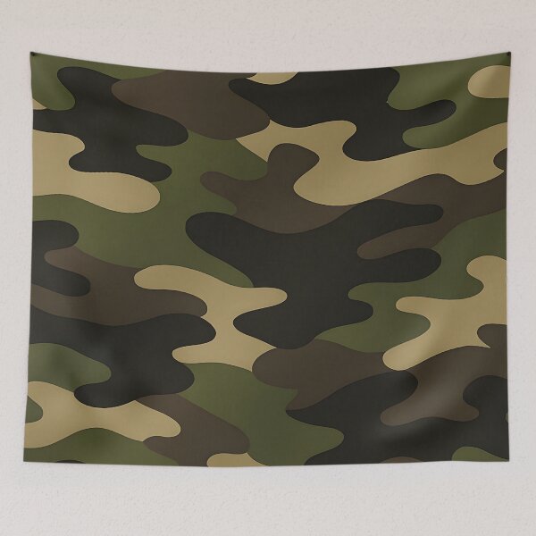 Item preview, Camouflage Pattern Gift, Rustic Forest Military Style Home Decor, Rustic Camouflage Aesthetic Unique Phone Case, pillow, blanket, backpack, tote bag for Women, Girls, and Moms designed and sold by Noe Mill.