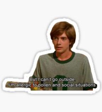 allergies Sticker