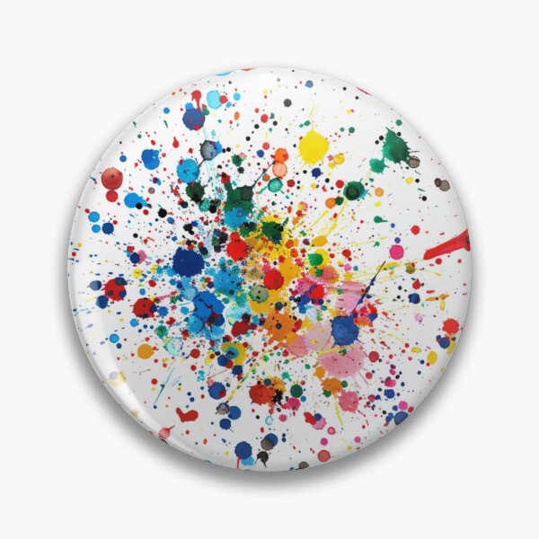 Item preview, Colorful Paint Splatter Abstract Art designed and sold by MagicOfPrint.