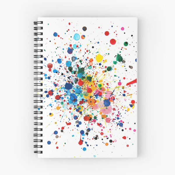 Item preview, Colorful Paint Splatter Abstract Art designed and sold by MagicOfPrint.