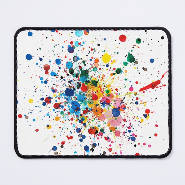 Item preview, Colorful Paint Splatter Abstract Art designed and sold by MagicOfPrint.