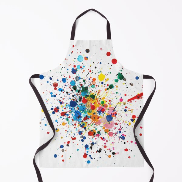 Item preview, Colorful Paint Splatter Abstract Art designed and sold by MagicOfPrint.