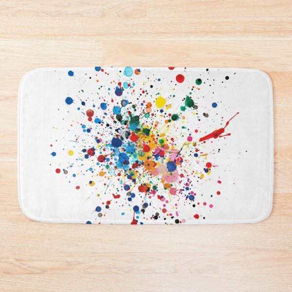 Item preview, Colorful Paint Splatter Abstract Art designed and sold by MagicOfPrint.