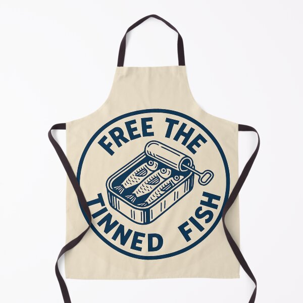 Item preview, Free The Tinned Fish Logo Design designed and sold by OpenTheTin.