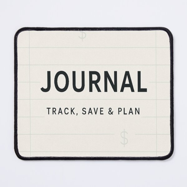 Item preview, Minimalist Financial Journal Cover designed and sold by kfxforex.