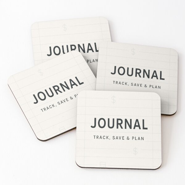 Item preview, Minimalist Financial Journal Cover designed and sold by kfxforex.