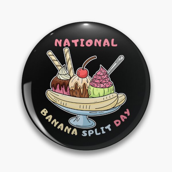Item preview, Banana splits day banana lover ice cream dessert banana designed and sold by Lady-Frost.