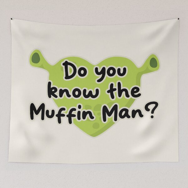 Item preview, Shrek Princess Fiona do you know the muffin man? designed and sold by Captain Banjo.