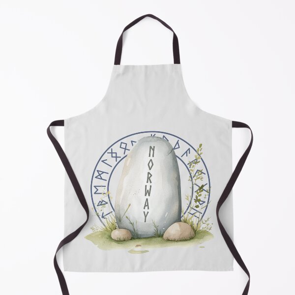 Item preview, Norway Viking rune stone nordic roots Norwegian heritage designed and sold by Lady-Frost.