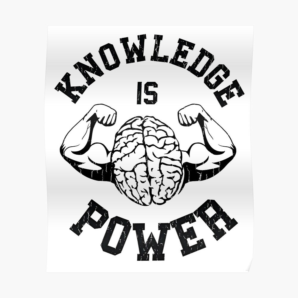 Knowledge Is Power Decal Sticker Vinyl