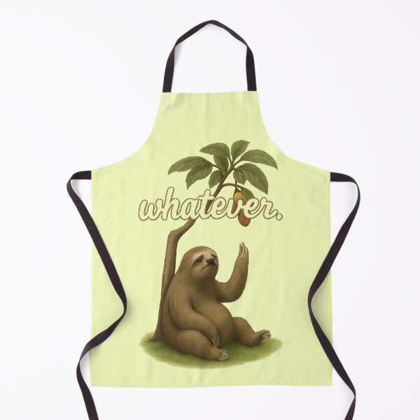 Item preview, Sloth Whatever Funny Resigned Illustration designed and sold by Tender Flower Clothing.