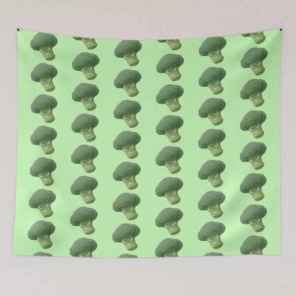 Item preview, Angry Broccoli Cartoon-1 designed and sold by SamartkitDesign.