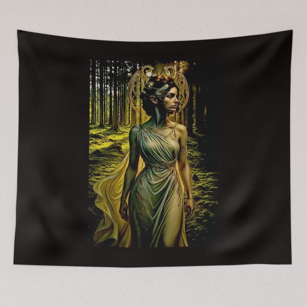 Item preview, Goddess Ceres Demeter and the Forest designed and sold by Helios Be. Lavsh.