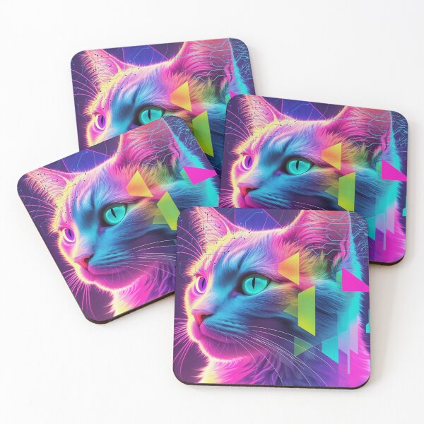 Item preview, Futuristic cat designed and sold by CatyCatsdesings.