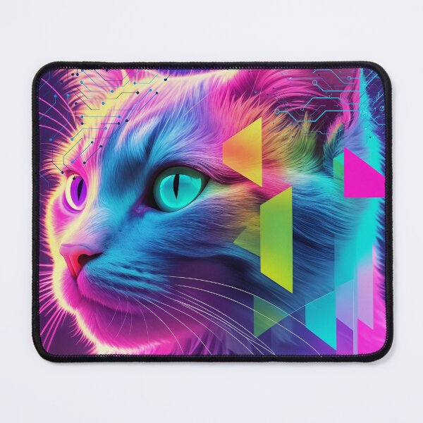 Item preview, Futuristic cat designed and sold by CatyCatsdesings.