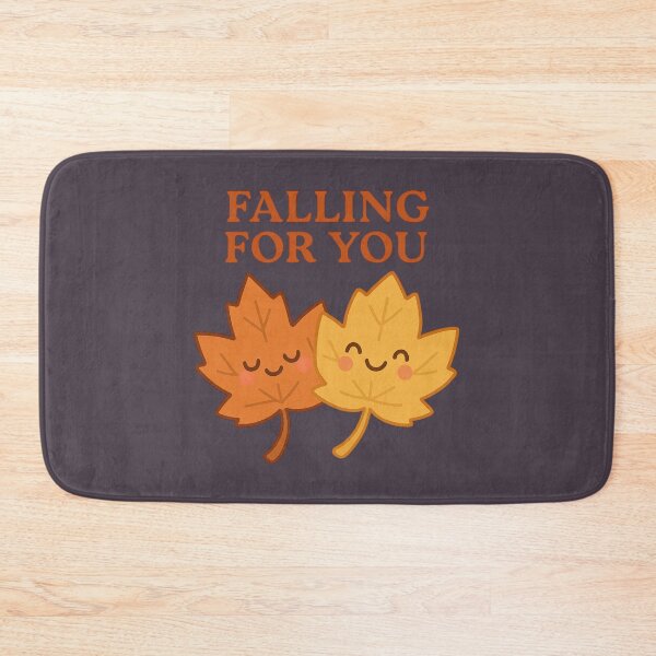Item preview, Falling for Brew – Cute Autumn Coffee Cup with Leaves designed and sold by BloomKind.