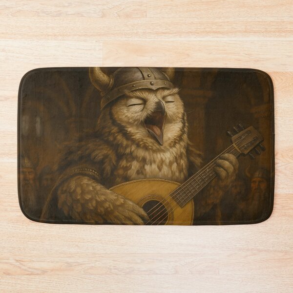 Item preview, Owl Skald Saga designed and sold by NorseDrip.