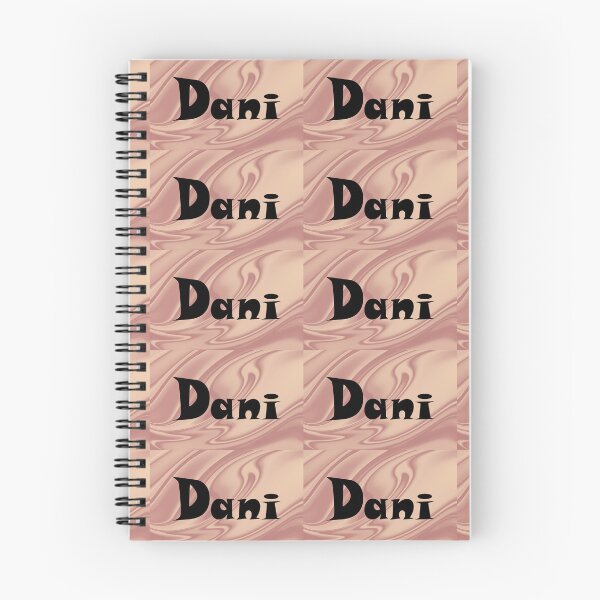 Item preview, Dani Name Design - Cute Font, Minimalist, with Black Lettering :) designed and sold by Myriel-Myriel.
