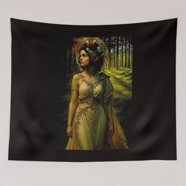 Item preview, Goddess Ceres Demeter and the Forest #1 designed and sold by Helios Be. Lavsh.