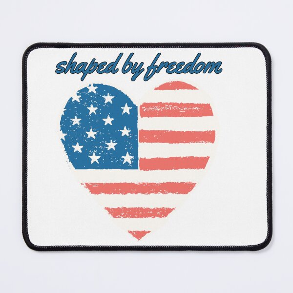 Item preview, Born From Revolution American Flag Heart designed and sold by mayadesignshop.