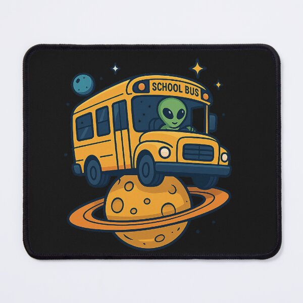 Item preview, Alien School Bus designed and sold by HEERMANArt.