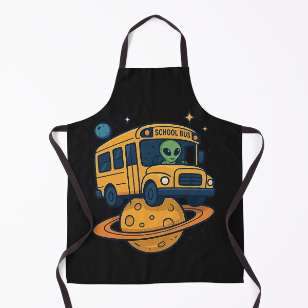Item preview, Alien School Bus designed and sold by HEERMANArt.