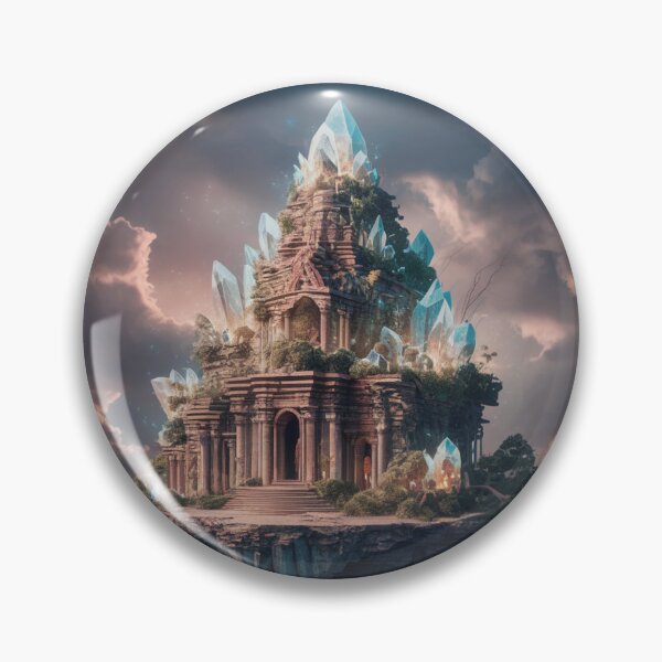 Item preview, Floating Crystal Temple designed and sold by McVrax.